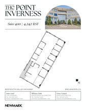 8310 S Valley Hwy, Englewood, CO à louer Plan d’étage– Image 1 sur 1
