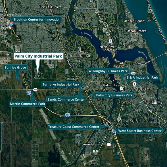 1501 - 1591 SW Poma Dr, Palm City, FL à vendre - Photo de l’immeuble – Image 2 sur 2