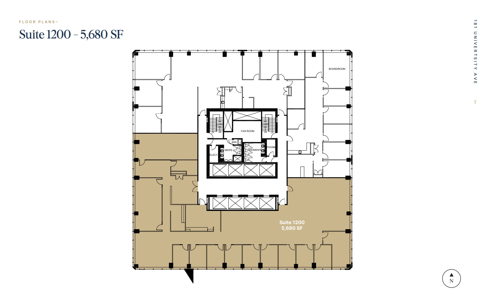 150 York St, Toronto, ON à louer Plan d’étage– Image 1 sur 1