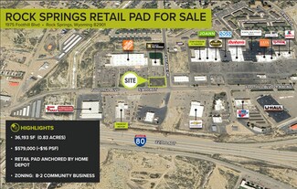 Plus de détails pour 1975 Foothill Blvd, Rock Springs, WY - Terrain à vendre