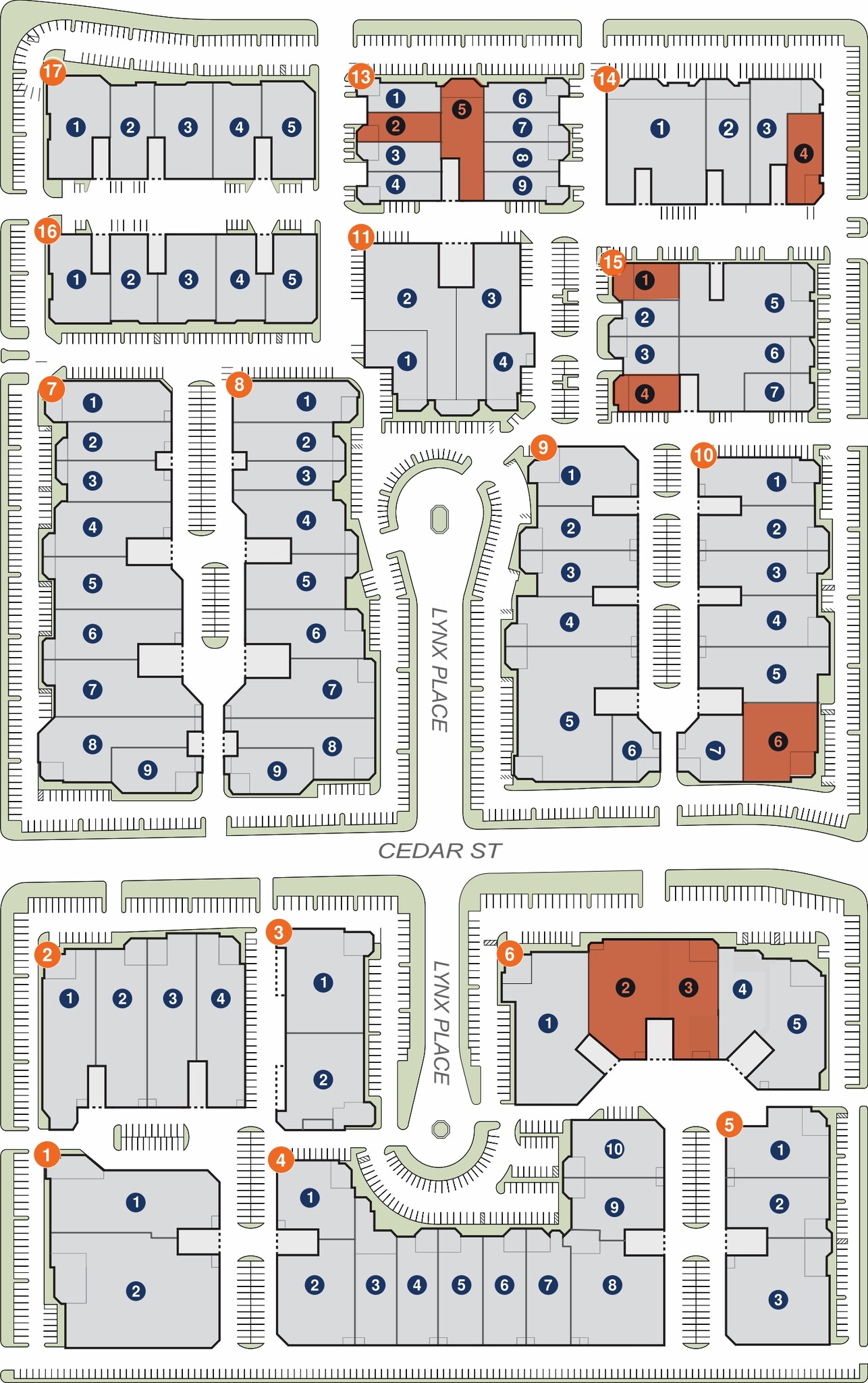 2037-2077 S Vineyard Ave, Ontario, CA à louer Plan de site– Image 1 sur 1