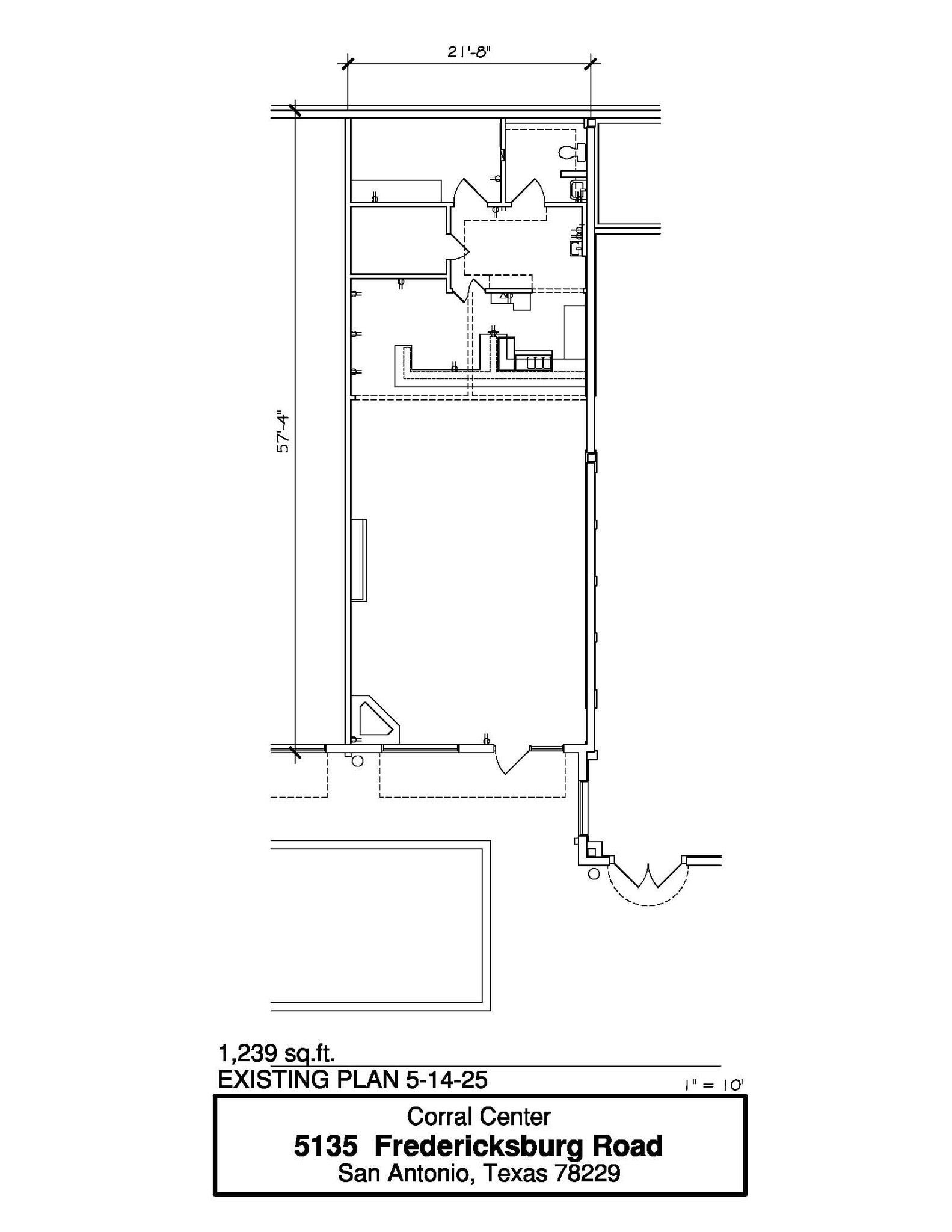 5115-5145 Fredericksburg Rd, San Antonio, TX à louer Plan d’étage– Image 1 sur 1