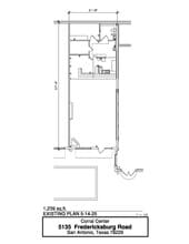 5115-5145 Fredericksburg Rd, San Antonio, TX à louer Plan d’étage– Image 1 sur 1