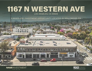 Plus de détails pour 1167-1191 N Western Ave, Los Angeles, CA - Local commercial à vendre