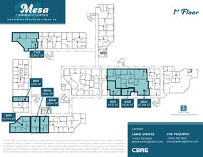 1930 S Alma School Rd, Mesa, AZ à louer Plan d’étage– Image 2 sur 8