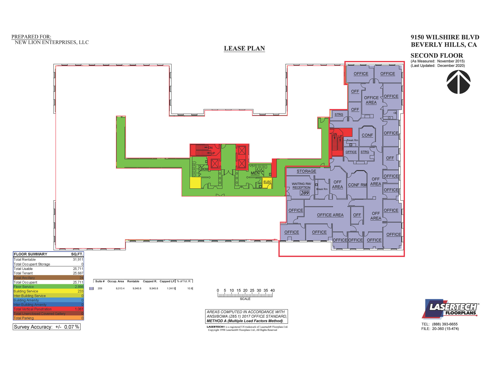 9150 Wilshire Blvd, Beverly Hills, CA à louer Plan de site– Image 1 sur 1