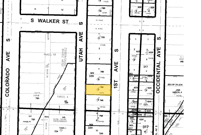 2233 1st Ave S, Seattle, WA à louer - Plan cadastral – Image 2 sur 12