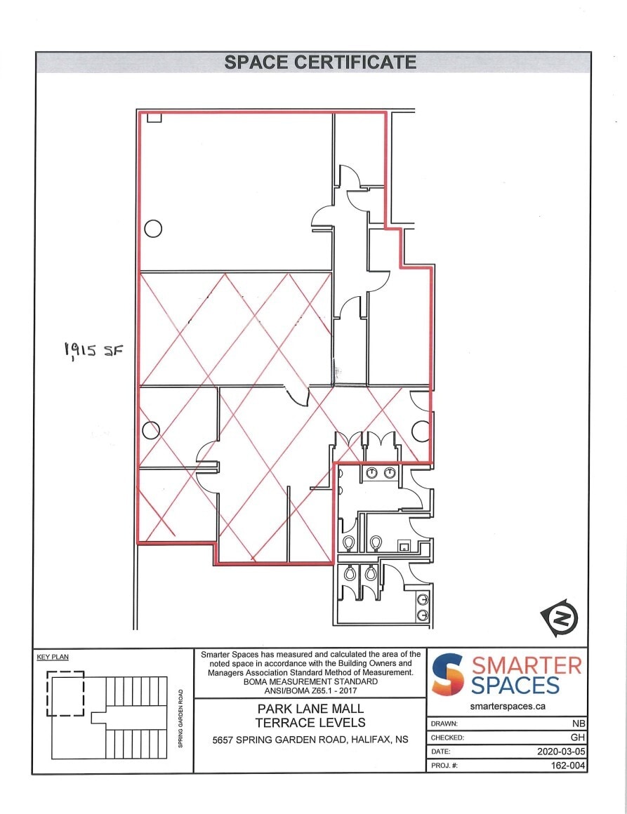 5657 Spring Garden Rd, Halifax, NS à louer Plan d’étage– Image 1 sur 1