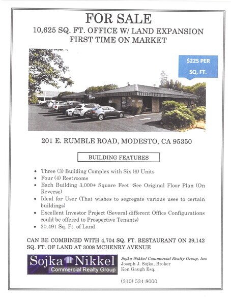 201 E Rumble Rd, Modesto, CA à vendre - Autre – Image 3 sur 3