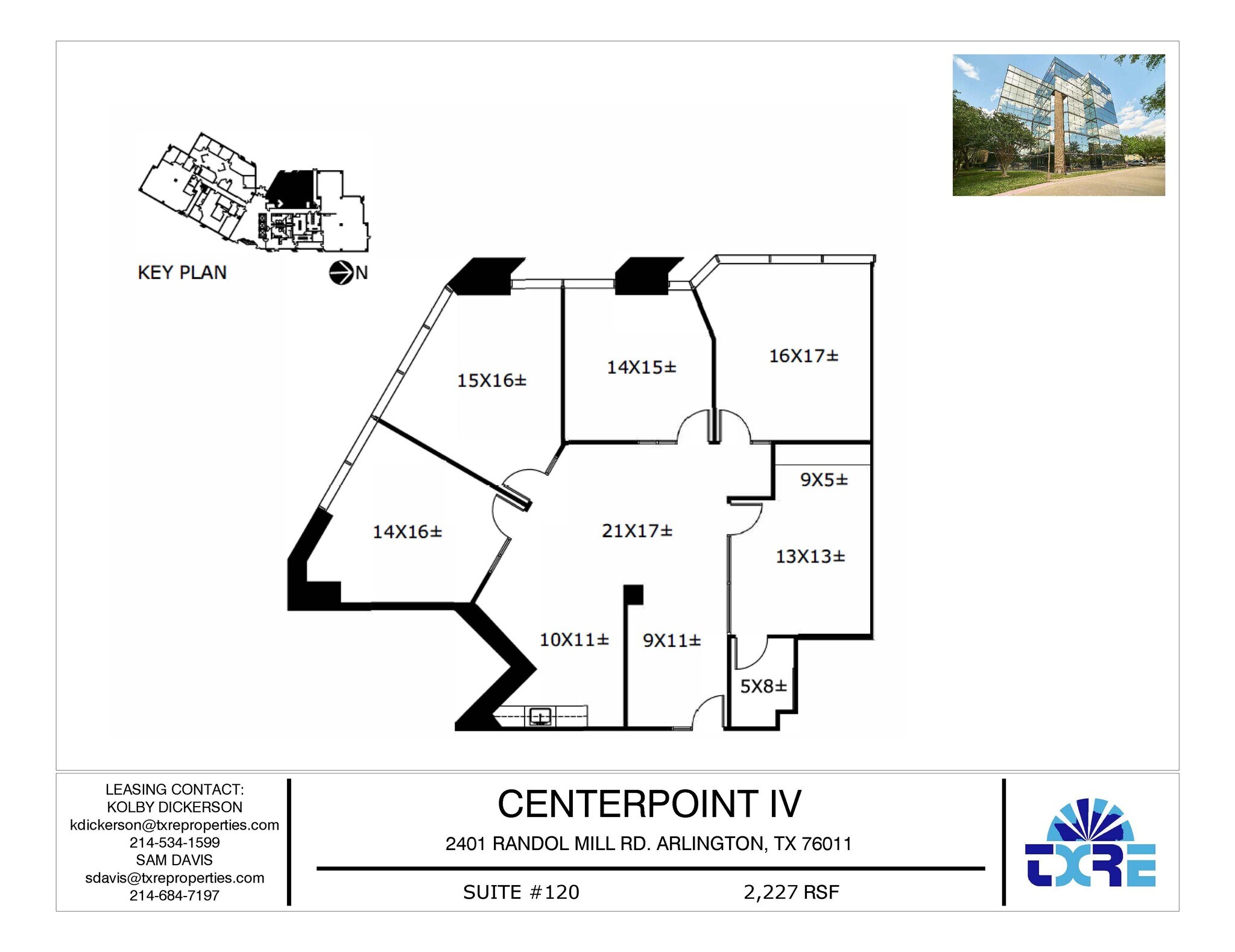 2401 E Randol Mill Rd, Arlington, TX à louer Plan d’étage– Image 1 sur 1