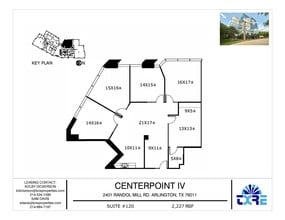 2401 E Randol Mill Rd, Arlington, TX à louer Plan d’étage– Image 1 sur 1