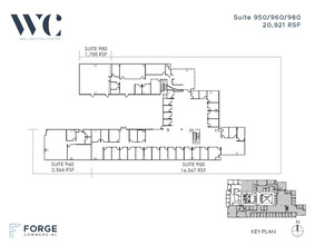 14643 N Dallas Pky, Dallas, TX à louer Plan d’étage– Image 2 sur 2