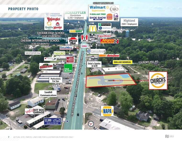 144 Chesterfield hwy, Cheraw, SC à vendre - Photo de l’immeuble – Image 3 sur 7