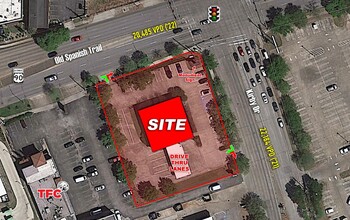 8002 Kirby Dr, Houston, TX - VUE AÉRIENNE  vue de carte - Image1