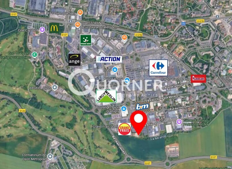 Local commercial dans Quetigny à vendre - Photo de l’immeuble – Image 3 sur 5