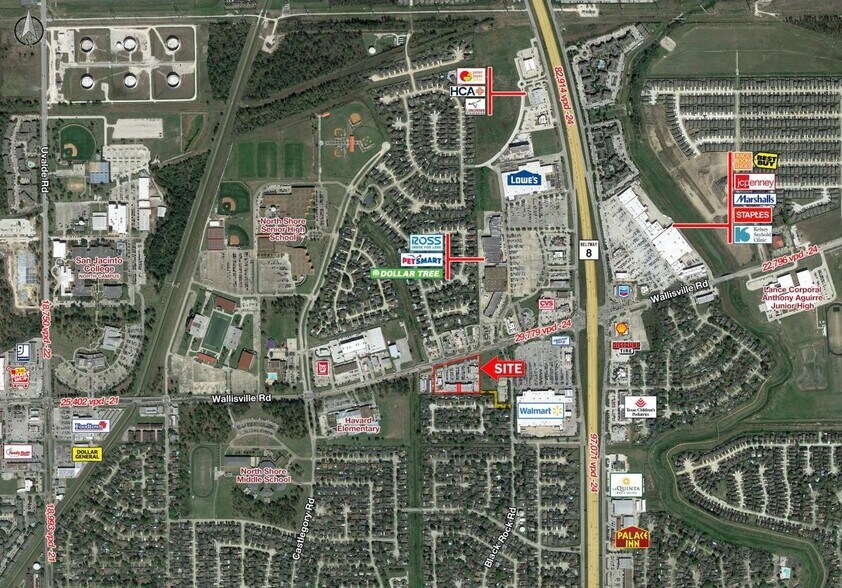 15242 Wallisville Rd, Houston, TX à louer - Aérien – Image 2 sur 3