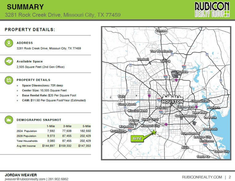3281 Rocky Creek Dr, Missouri City, TX à louer - Photo de l’immeuble – Image 3 sur 23
