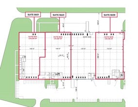 5601-5699 Eastport Blvd, Richmond, VA à louer Plan d’étage– Image 1 sur 1