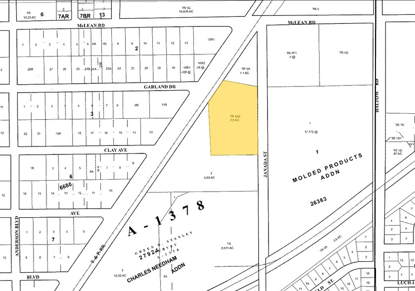 4233 Janada St, Haltom City, TX à louer - Plan cadastral – Image 2 sur 34