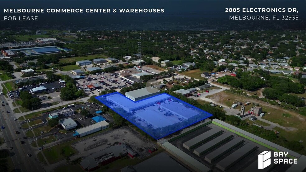 2885 Electronics Dr, Melbourne, FL à louer - Vidéo sur l’annonce professionnelle – Image 2 sur 14