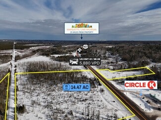 Plus de détails pour adj. to 13205 U.S. 41, Champion, MI - Terrain à vendre