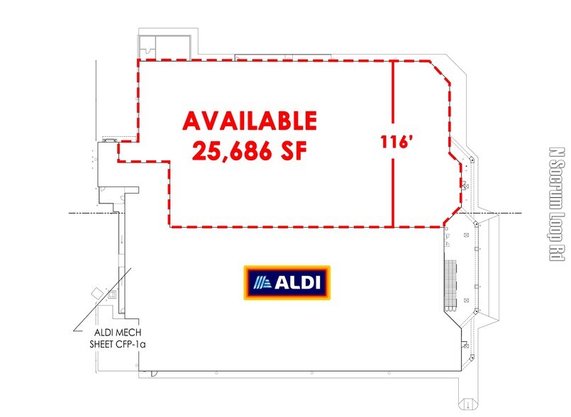 6600 N Socrum Loop Rd, Lakeland, FL à louer - Plan d’étage – Image 3 sur 3