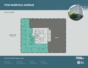 7900-7920 Norfolk Ave, Bethesda, MD à louer Plan d’étage– Image 1 sur 1