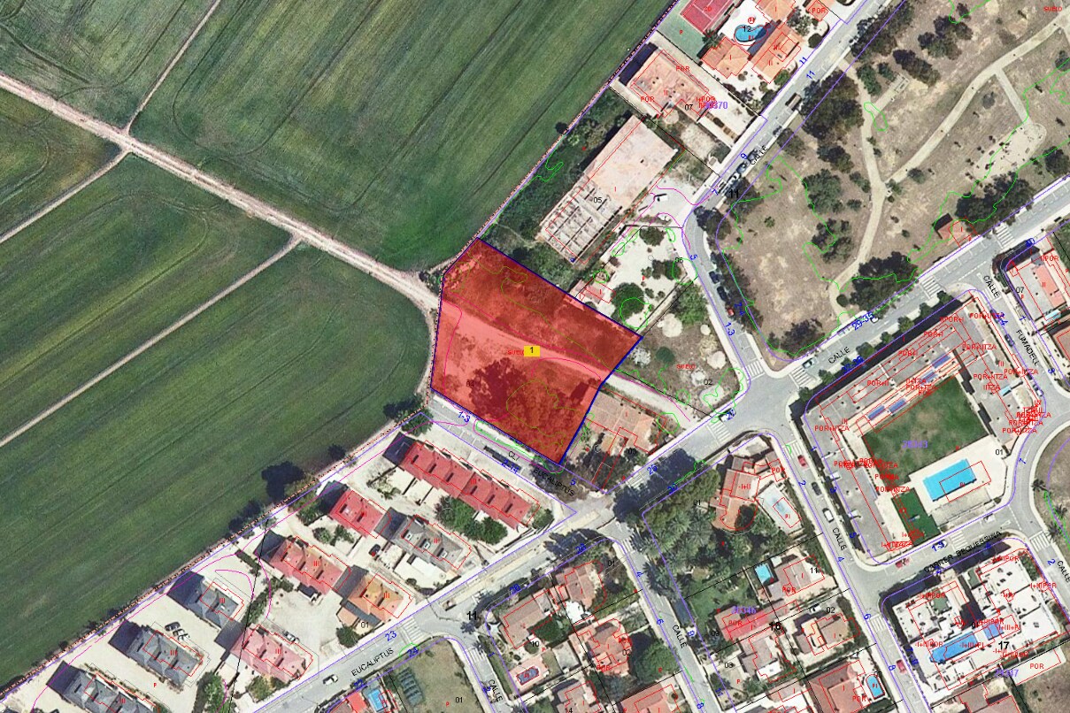 Carrer Bernat, 1, Amposta, Tarragona à vendre Plan cadastral– Image 1 sur 3