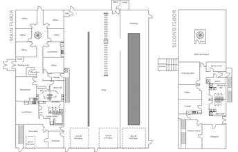 1101 11th Ave, Nisku, AB à louer Plan d’étage– Image 2 sur 2