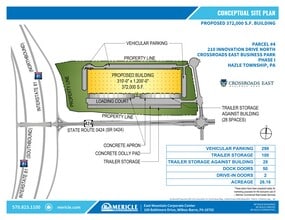 Route 424 and I-81, Hazle Township, PA à louer Plan de site– Image 2 sur 2