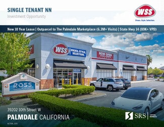 Plus de détails pour 39202 10th St W, Palmdale, CA - Local commercial à vendre