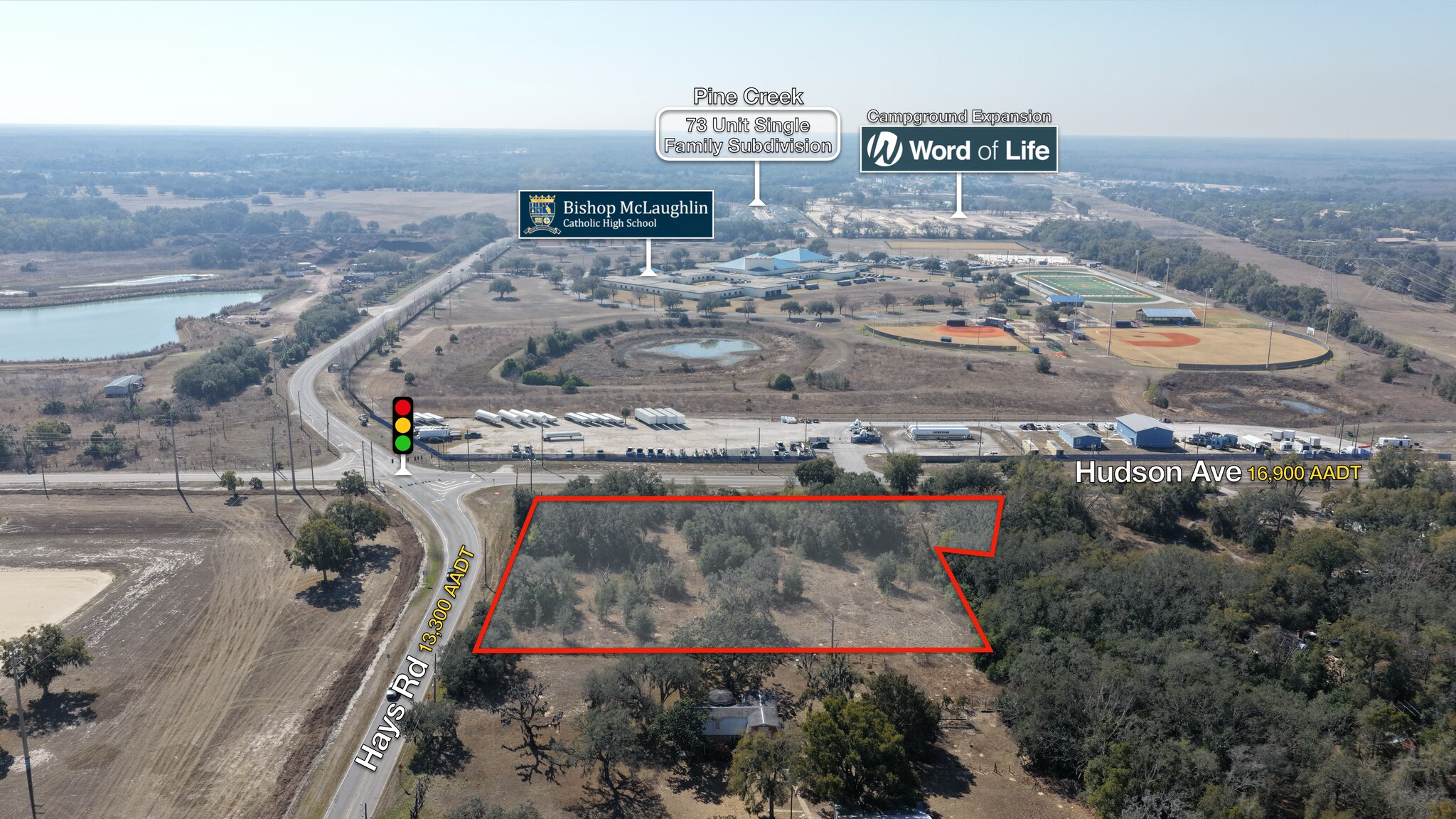 Hudson Ave and Hays Rd, Spring Hill, FL à vendre Photo principale– Image 1 sur 5