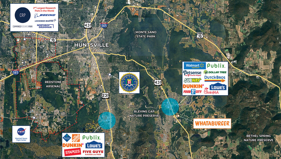 6813 S Highway 431, Owens Cross Roads, AL à vendre - Photo de l’immeuble – Image 3 sur 3