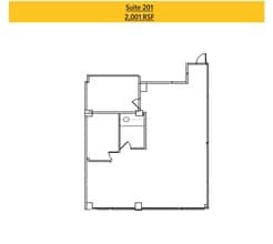 350 W Colorado Blvd, Pasadena, CA à louer Plan d’étage– Image 1 sur 1