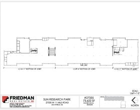 27301-27335 W 11 Mile Rd, Southfield, MI à vendre Plan d’étage– Image 2 sur 2