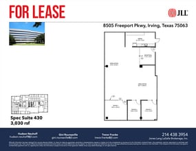 8505 Freeport Pky, Irving, TX à louer Plan d’étage– Image 1 sur 1