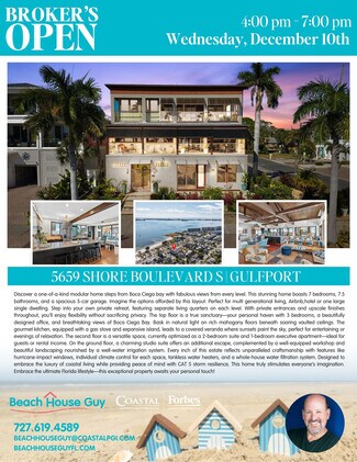 Plus de détails pour 5659 Shore Blvd S, Gulfport, FL - Local d’activités à vendre