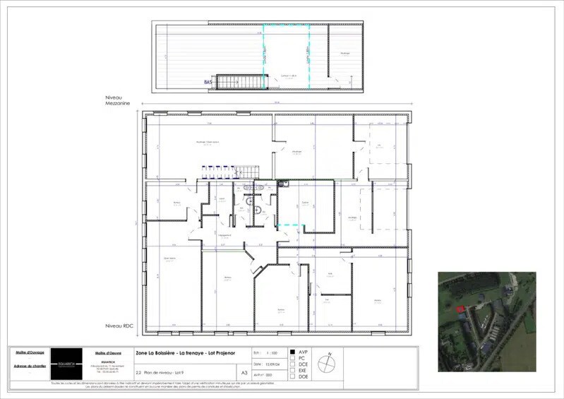 Bureau dans La Frénaye à louer - Plan d’étage – Image 2 sur 2