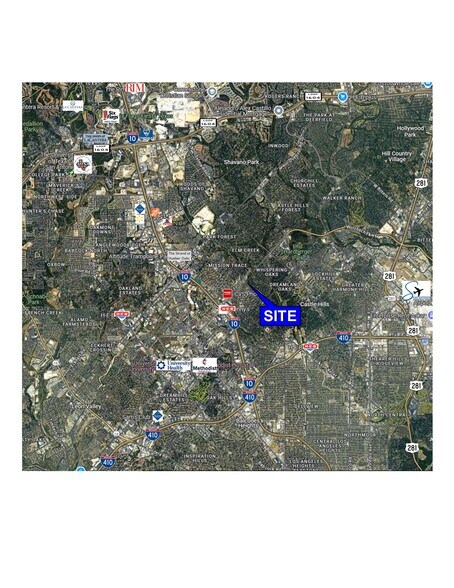 3529-3539 Oakgate Dr, San Antonio, TX à louer - Plan cadastral – Image 2 sur 13