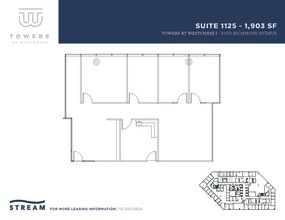 10370 Richmond Ave, Houston, TX à louer Plan d’étage– Image 1 sur 1