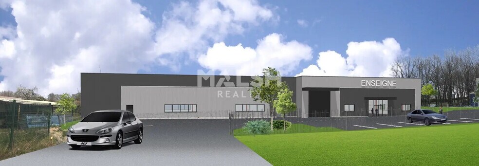 Local d’activités dans Guéreins à louer - Photo de l’immeuble – Image 1 sur 6