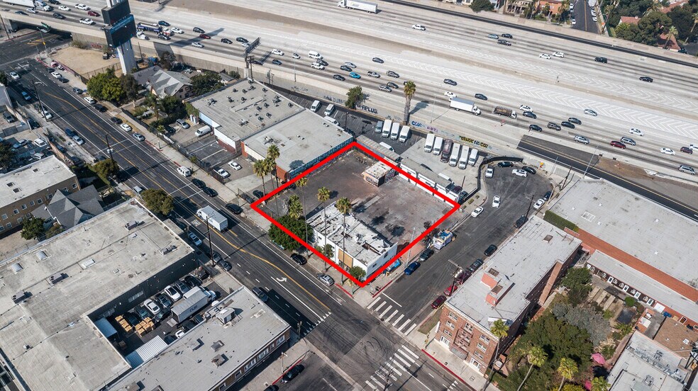 3801 S Grand Ave, Los Angeles, CA à louer - Aérien – Image 2 sur 4