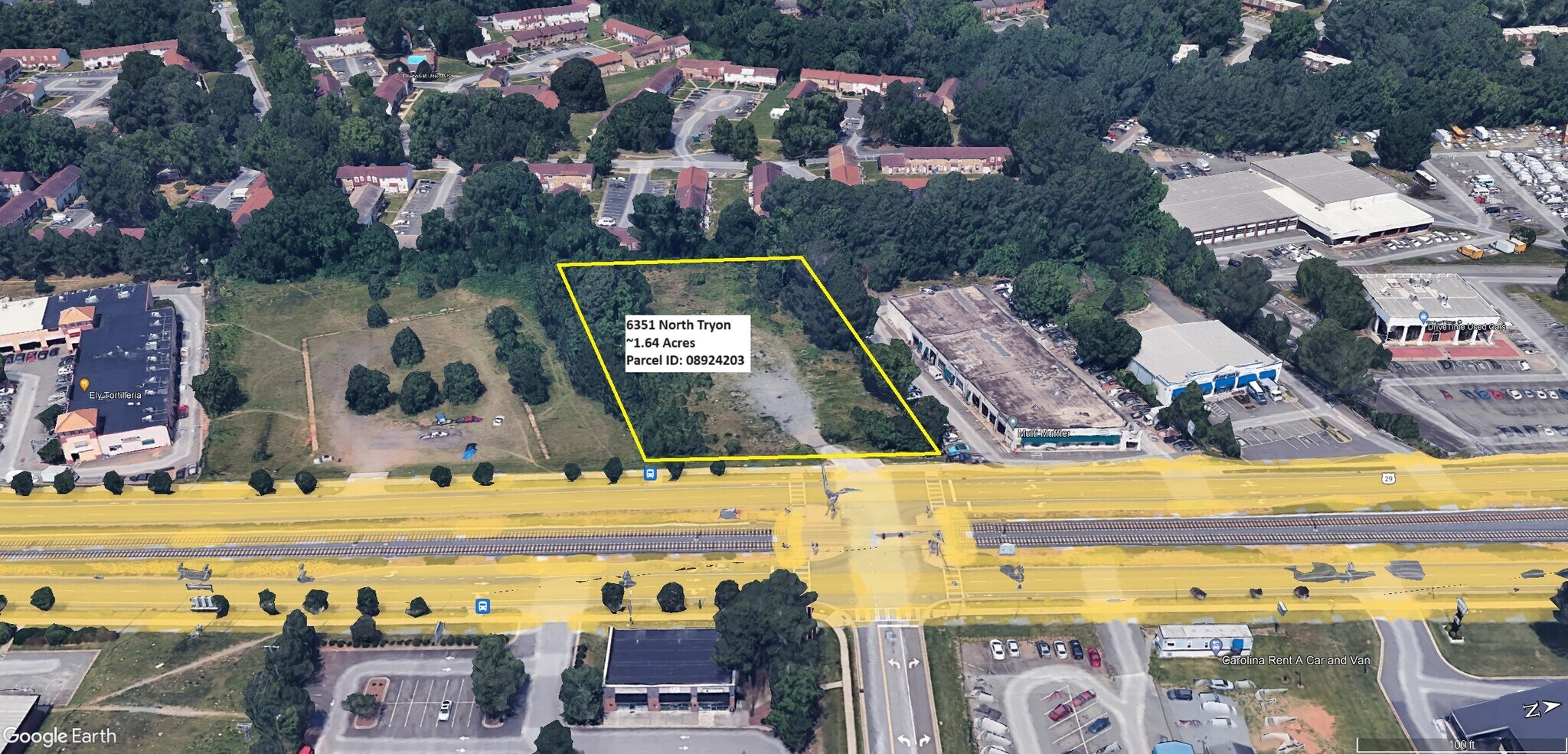 6351 Tryon St, Charlotte, NC à vendre Aérien– Image 1 sur 3