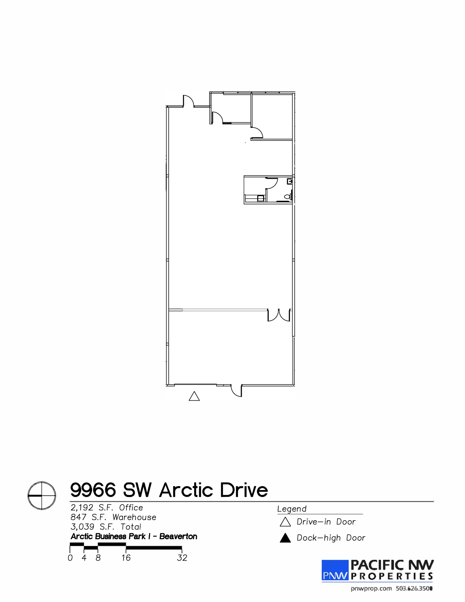 9946-9978 SW Arctic Dr, Beaverton, OR à louer Plan de site– Image 1 sur 1