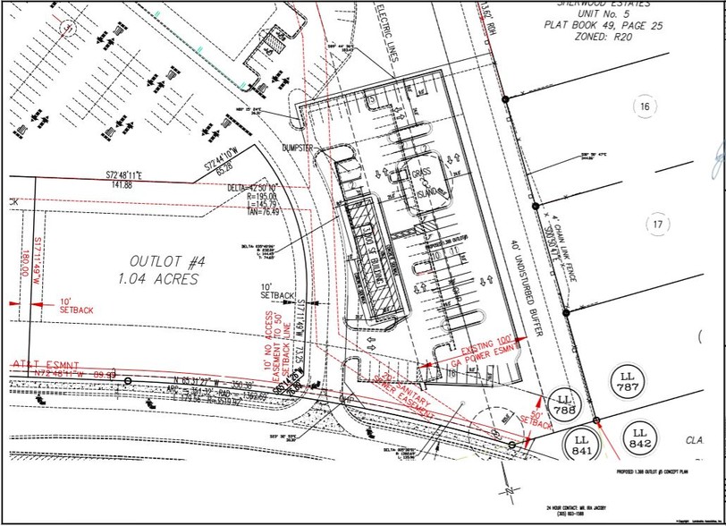 2840 East-West Connector, Austell, GA à louer - Plan de site – Image 3 sur 5