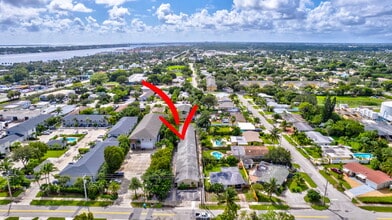 352 W Pine St, Lantana, FL - VUE AÉRIENNE  vue de carte - Image1