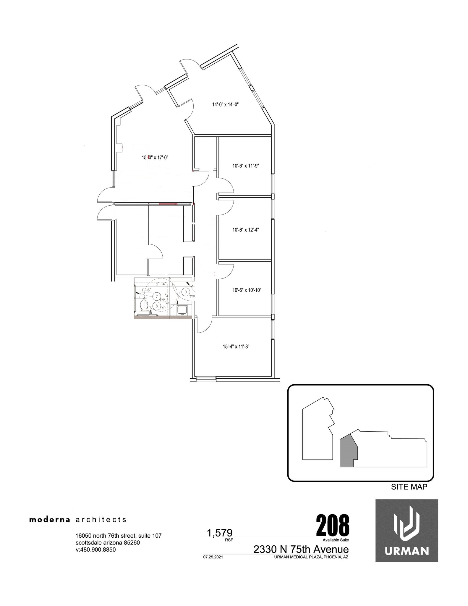 2330 N 75th Ave, Phoenix, AZ à louer Plan d’étage– Image 1 sur 1