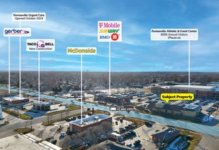 646-648 N Independence Blvd, Romeoville, IL - VUE AÉRIENNE  vue de carte