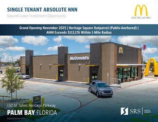 Plus de détails pour 150 Saint Johns Heritage Pky NW, Palm Bay, FL - Local commercial à vendre