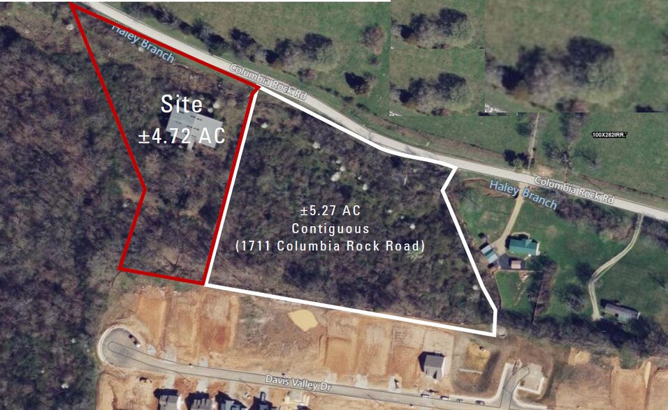 1747 Columbia Rock Road, Columbia, TN à vendre - Aérien – Image 1 sur 1